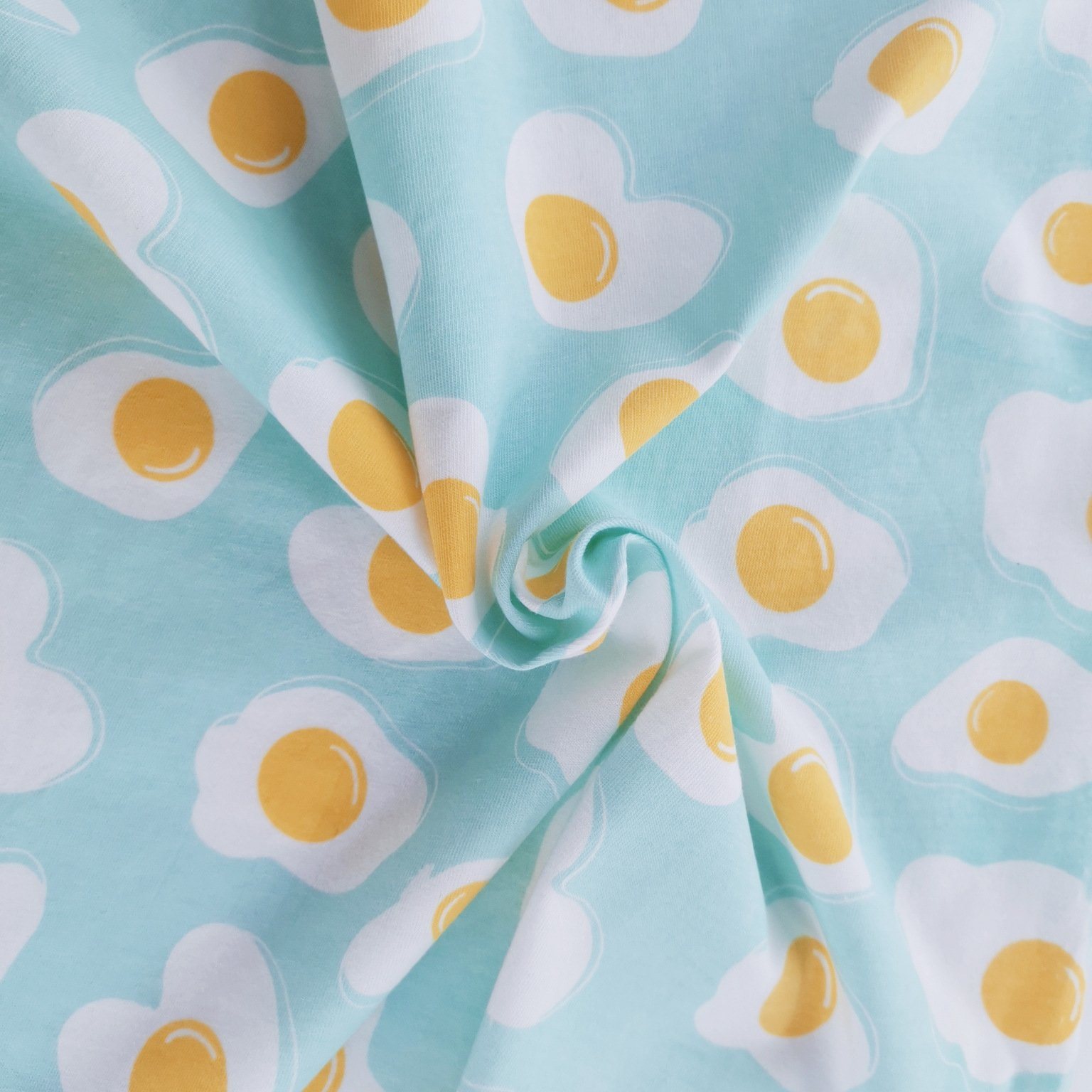 High Quality 100% Cotton Color Stripe Printed Knit Fabric for Baby Wear Shirt