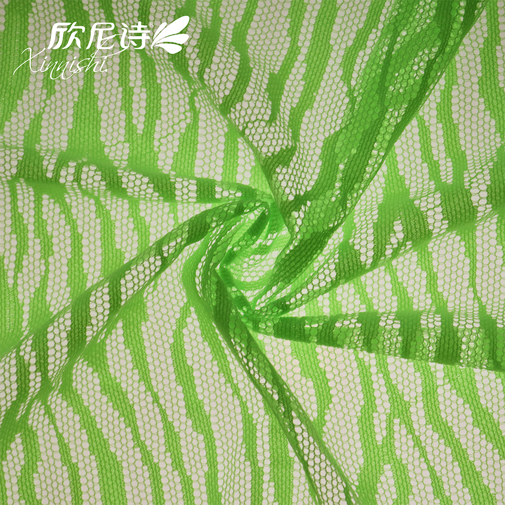Ultrathin Knitting Mesh Fabric 93%Polyester 7%Spandex 4 Way Stretch Underwear Fabric for Female