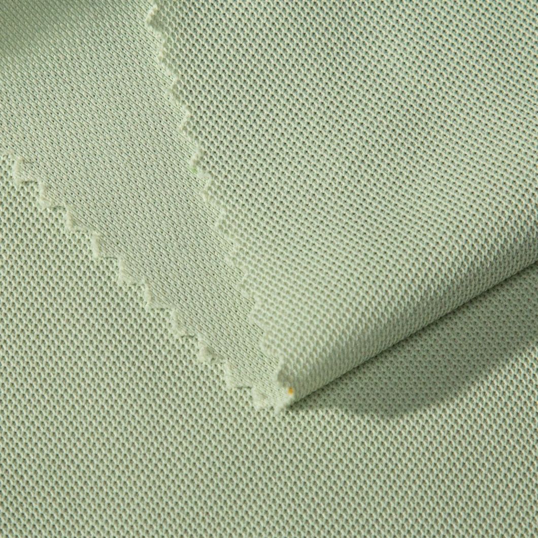 Manufacturer Bird Eye Mesh Fabric 110GSM Polyester Birds Eye Pique Knitted Sportswear Fabric -04