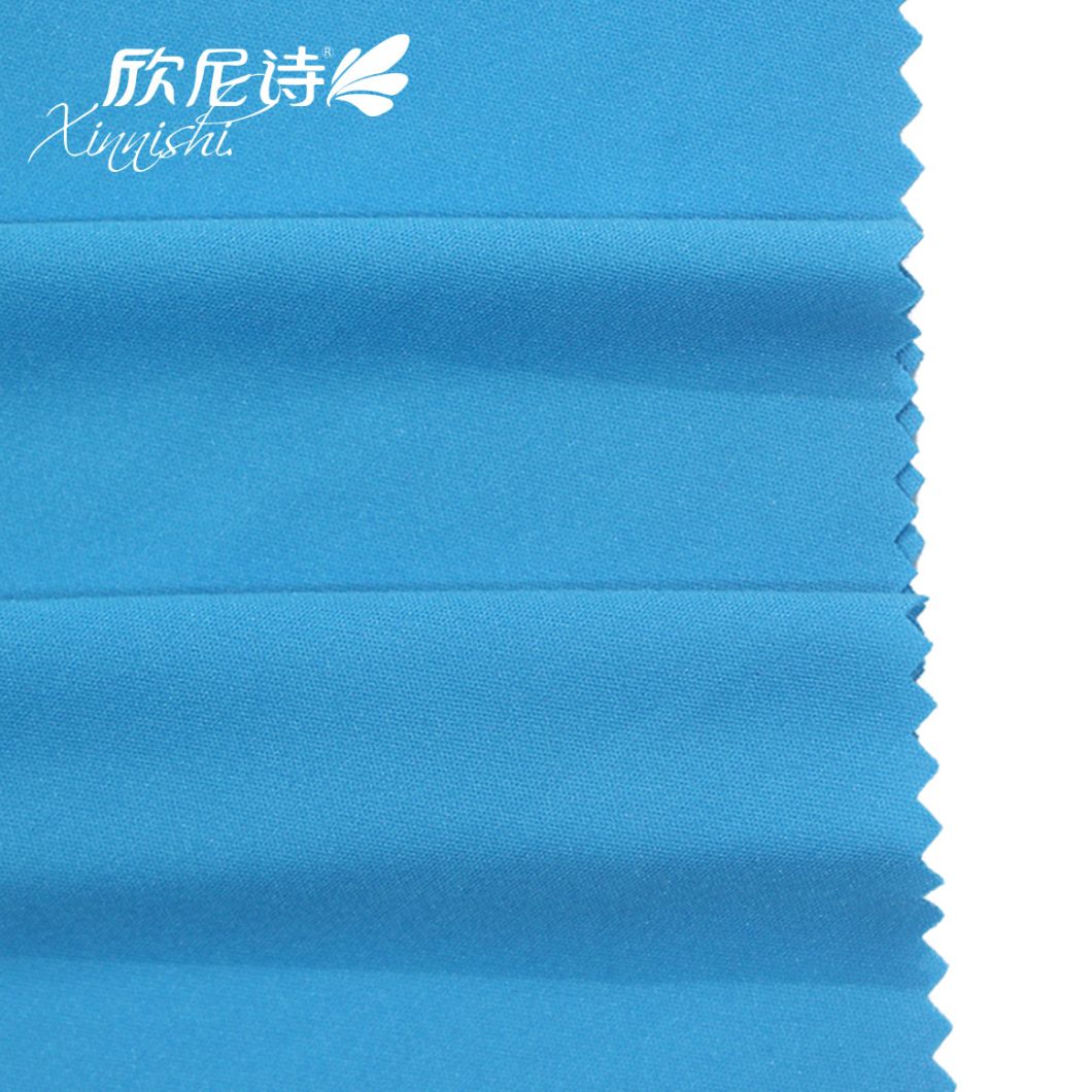 81.7% Nylon 18.3% Spandex Elastic Stretch Knitted Interlock Fabric for Sportswear Swimwear Yoga Garment