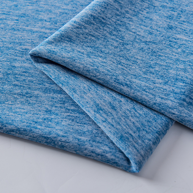 High Quality 94%Polyester 6%Spandex Single Jersey Knit Fabric for Sportswear