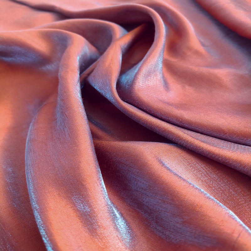 Multi Colors 70% Polyester 30% Cotton Wight 150cm Gilding Satin Fabric for Bridal SA0022-18