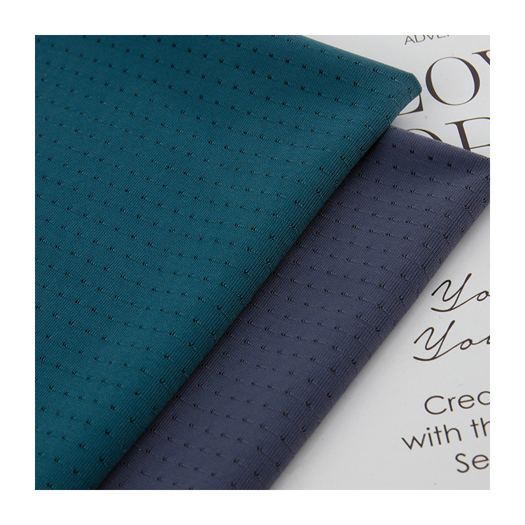 High Quality 84.5%Polyester 15.5%Spandex Sportswear Jersey Polyester Sports Mesh Knitted Fabric