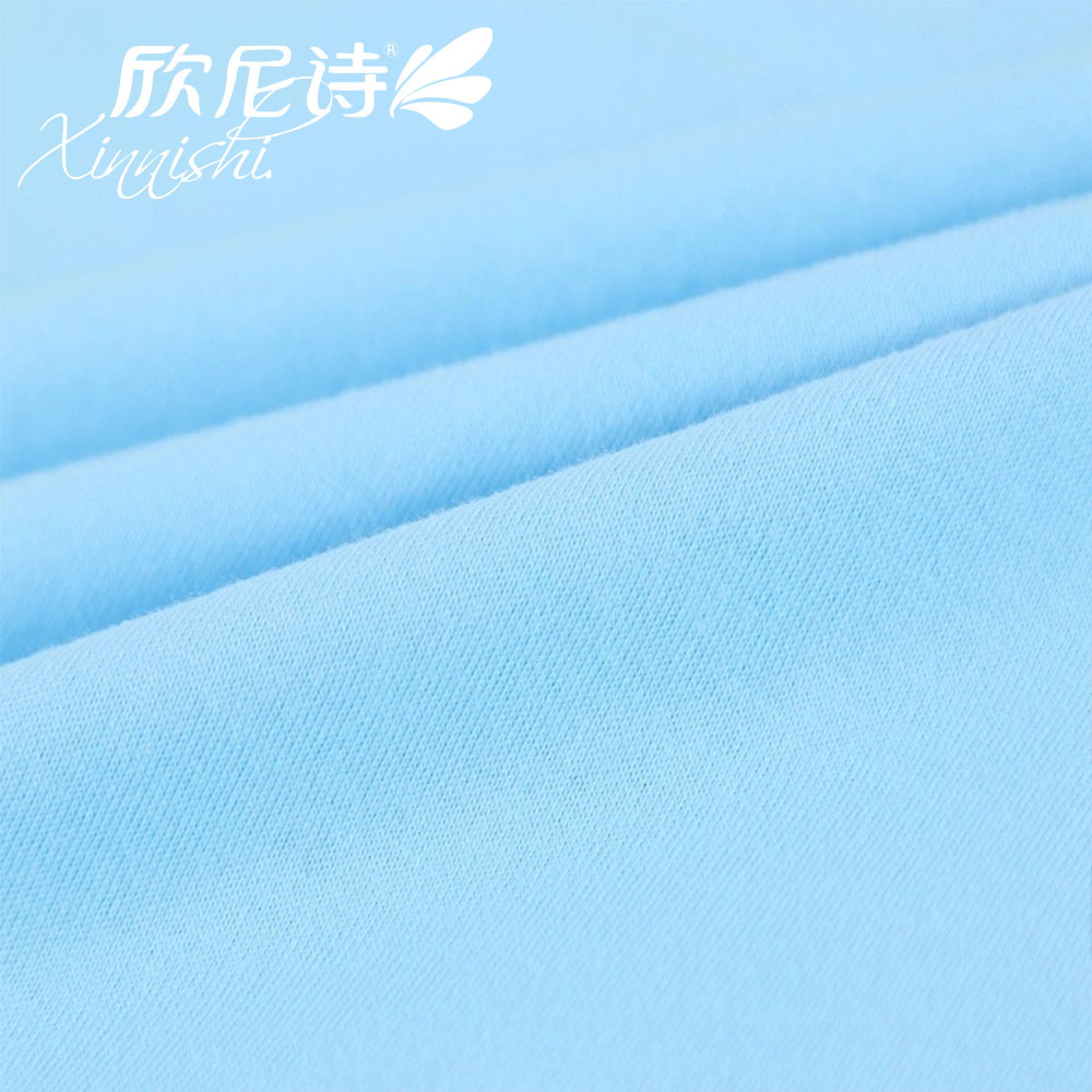 High Stretch 95% Cotton 5% Spandex Jersey Textile Fabric for Sportswear Garment