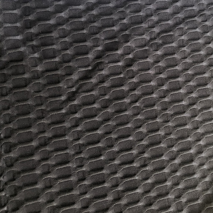 Jacquard Fabric 87.5% Polyester 12.5% Spandex Jacquard Fabric for Garment