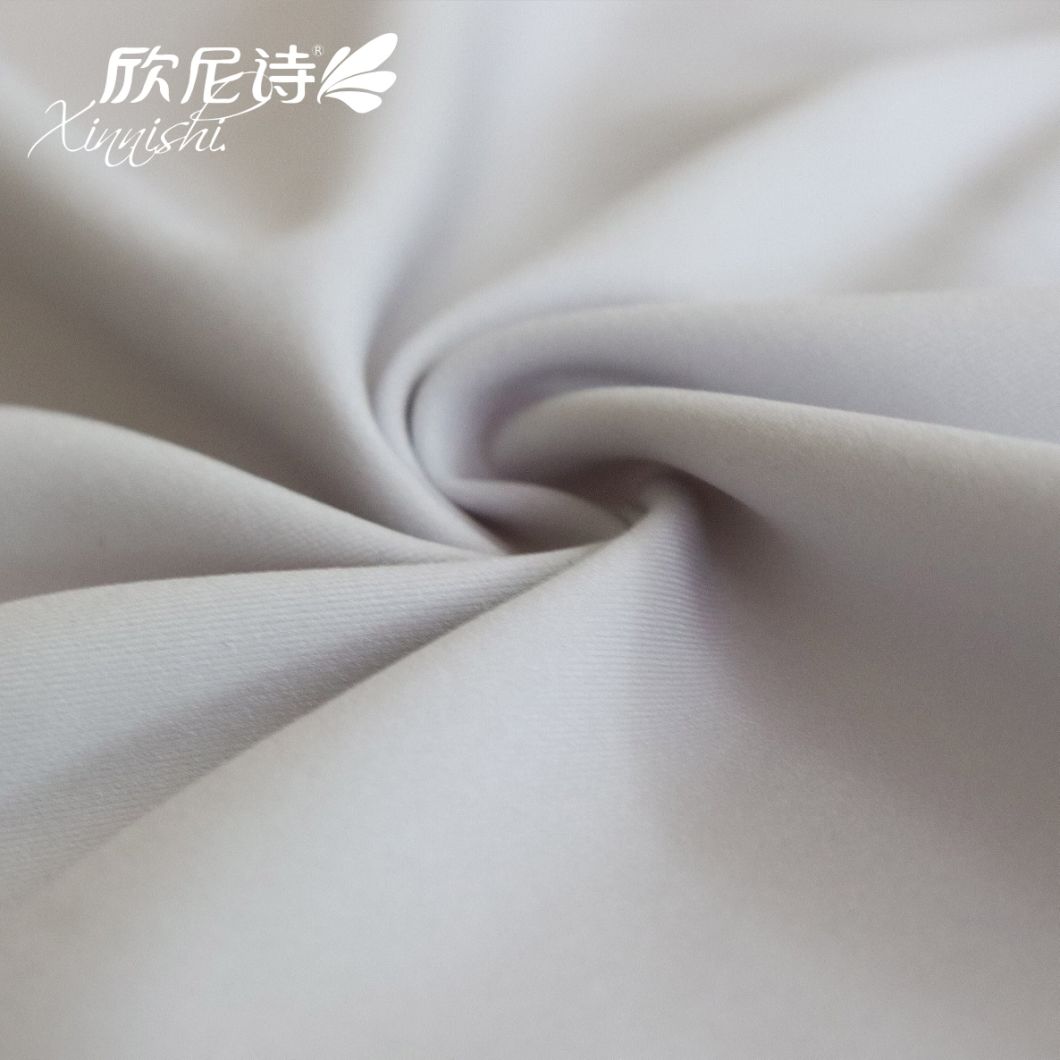 High Quality Quick Dry 75% Nylon 25% Spandex Stretch Elastic Interlock Fabric for Yoga Garment Legging Pants