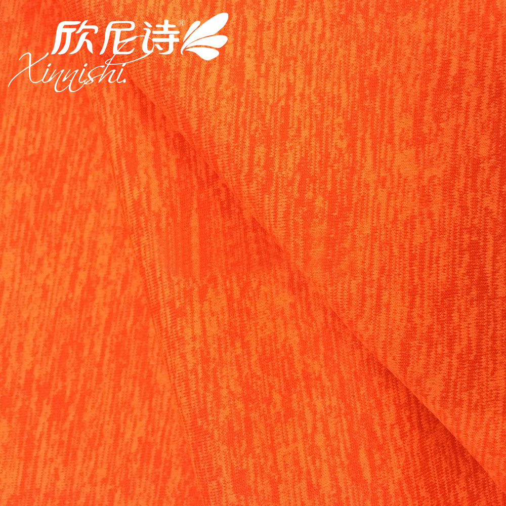 High Quality Elastic 4 Way Stretch Fabric 90% Polyester 10% Spandex Swimwear Fabric for Sportswear Swimwear