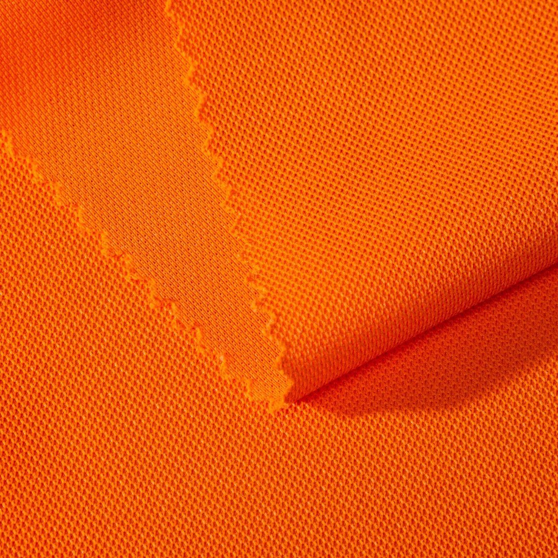 Manufacturer Bird Eye Mesh Fabric 110GSM Polyester Birds Eye Pique Knitted Sportswear Fabric-33