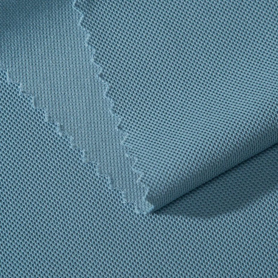 Manufacturer Bird Eye Mesh Fabric 110GSM Polyester Birds Eye Pique Knitted Sportswear Fabric-14