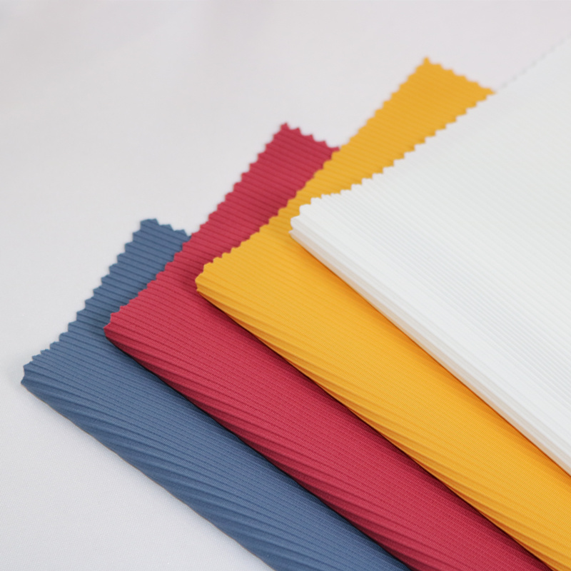 87.5% Polyester 12.5% Spandex 4 Way Stretch High Quality Knitted Jacquard Fabric for Swimwear Yoga Garment