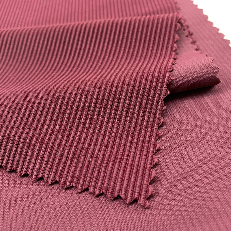 Good Quality 87.5% Polyester 12.5% Spandex Jacquard Fabric for Sportswear Underwear