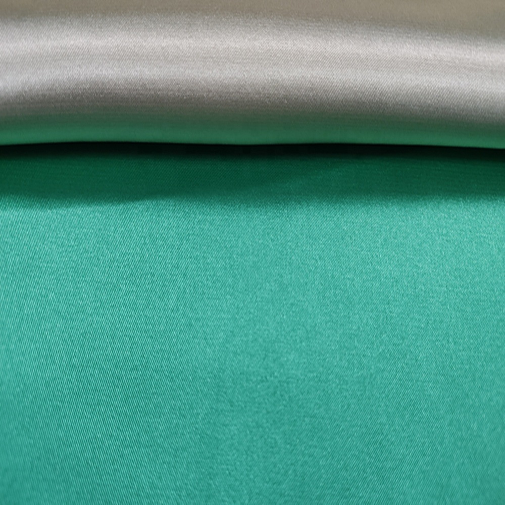 High Quality 94% Polyester 6% Spandex Stretch Satin Textile Fabric for Nightwear Garment