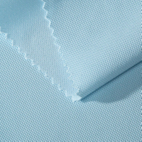 Manufacturer Bird Eye Mesh Fabric 110GSM Polyester Birds Eye Pique Knitted Sportswear Fabric-32