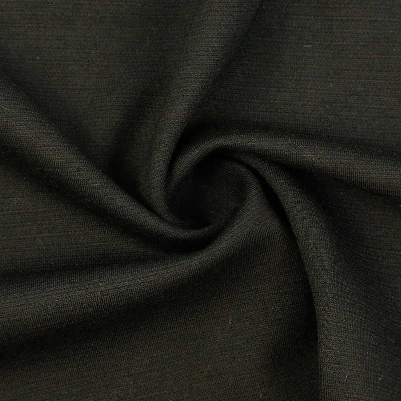 Roma Fabric 80%Cotton 20%Nylon Plain Dyed Knitted Roma Fabric for Garment