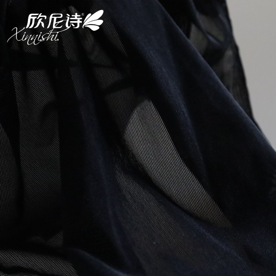 93% Polyester 7% Spandex High Quality Stretch 4 Way Mesh Fabric for Bra Underwear Garment