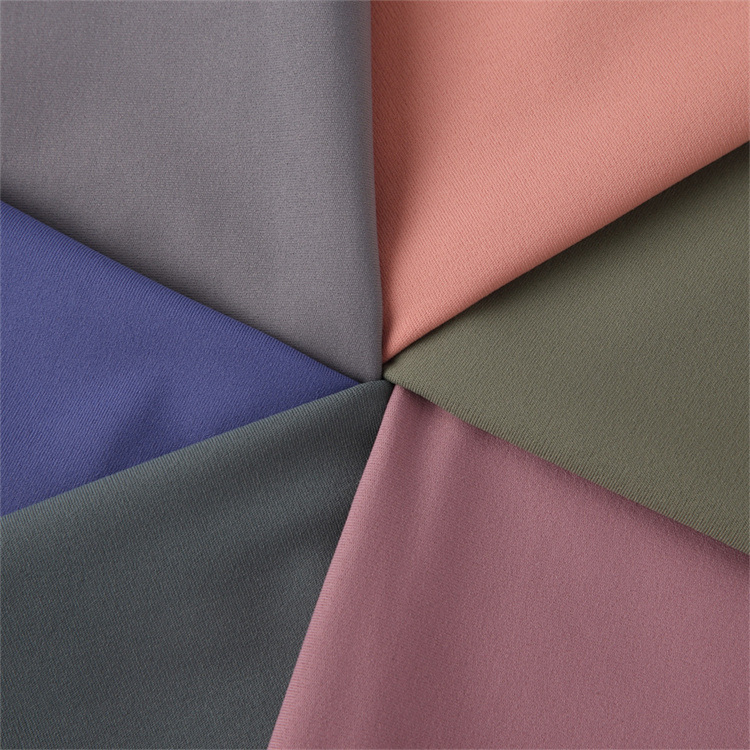 85% Polyester 15% Spandex Soft Smooth Knitted Textile Swimwear Fabric