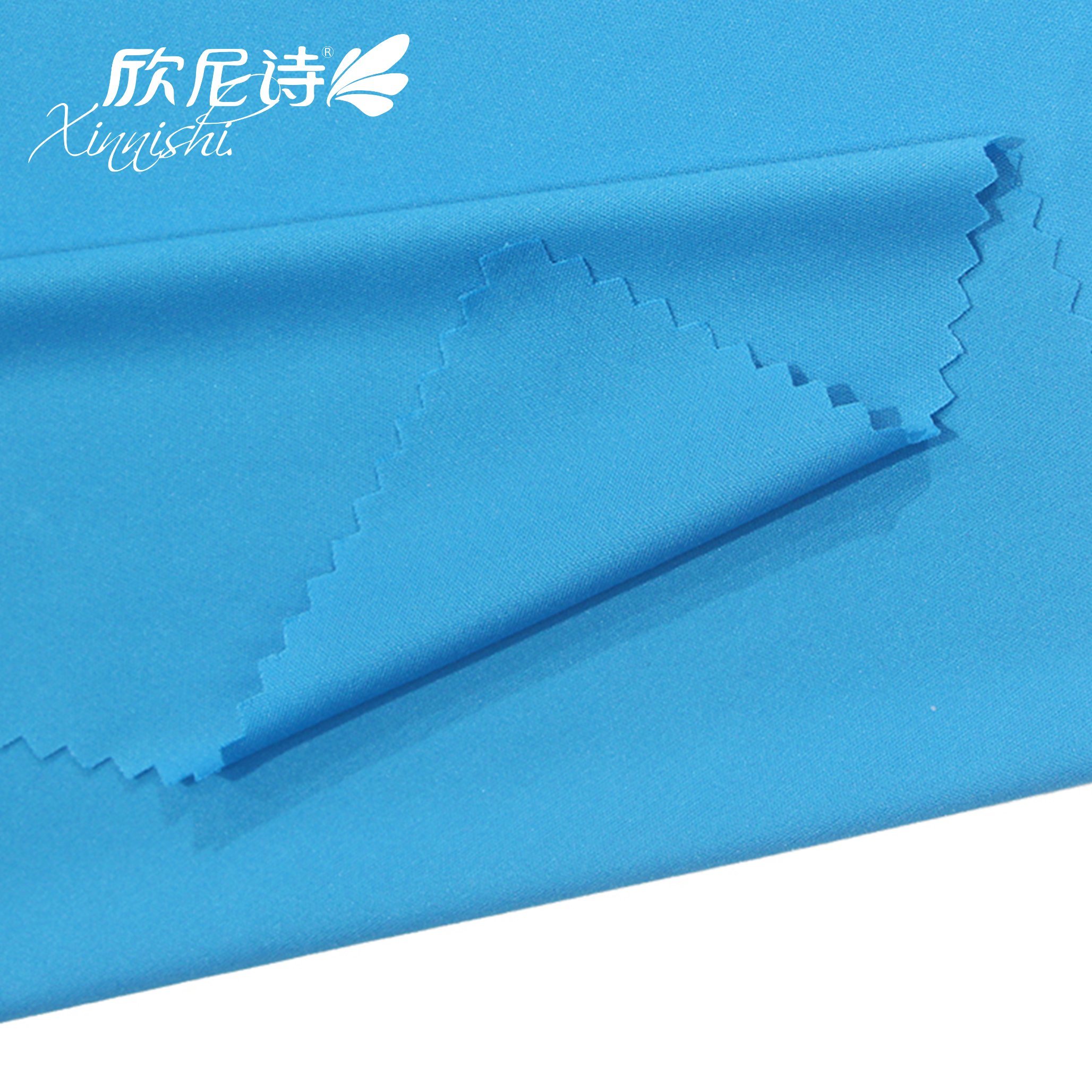 81.7% Nylon 18.3% Spandex Elastic Stretch Knitted Interlock Fabric for Sportswear Swimwear Yoga Garment