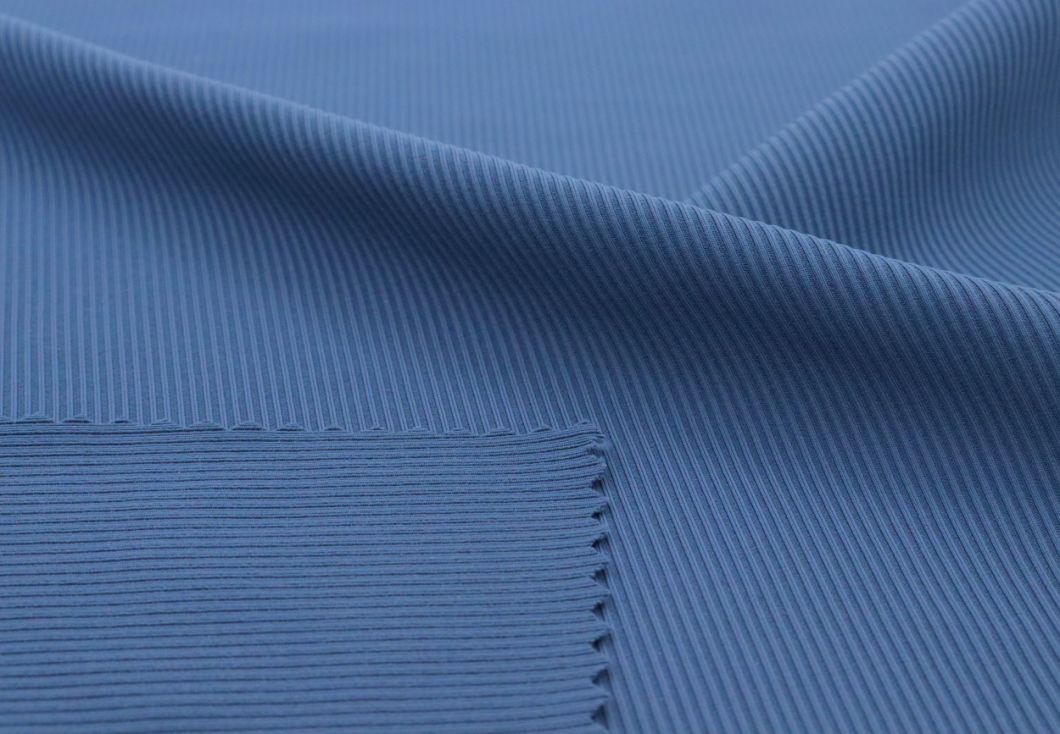 81.7% Nylon 18.3% Spandex Knitting Double Faced Interlock Fabric for Sportswear