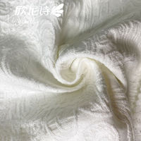 Hot Selling Customised Colour 87.5%Polyester 12.5%Spandex Jacquard Fabric for Garment