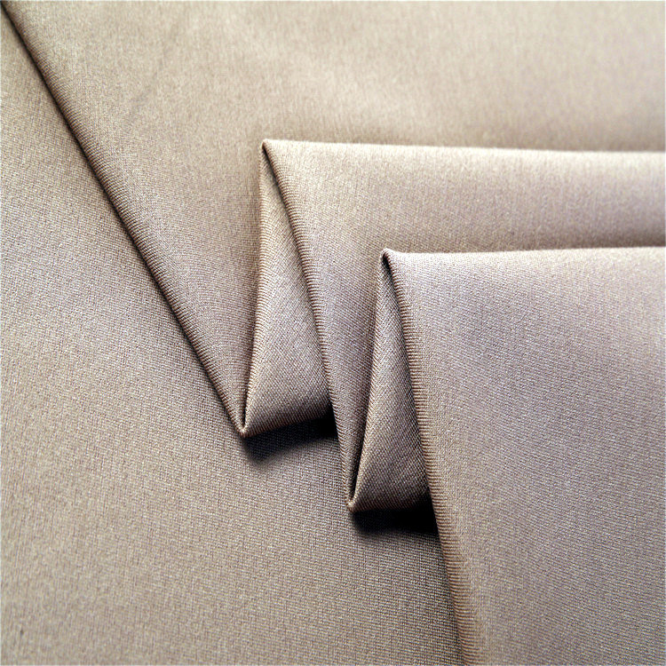 Roma Fabric 63%Rayon 30%Nylon Plain Dyed Knitted Roma Fabric for Garment