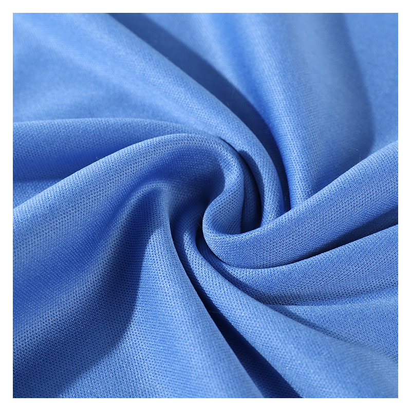 High Quality 100% Polyester Single Jersey Knit Fabric for Sportswear Yoga