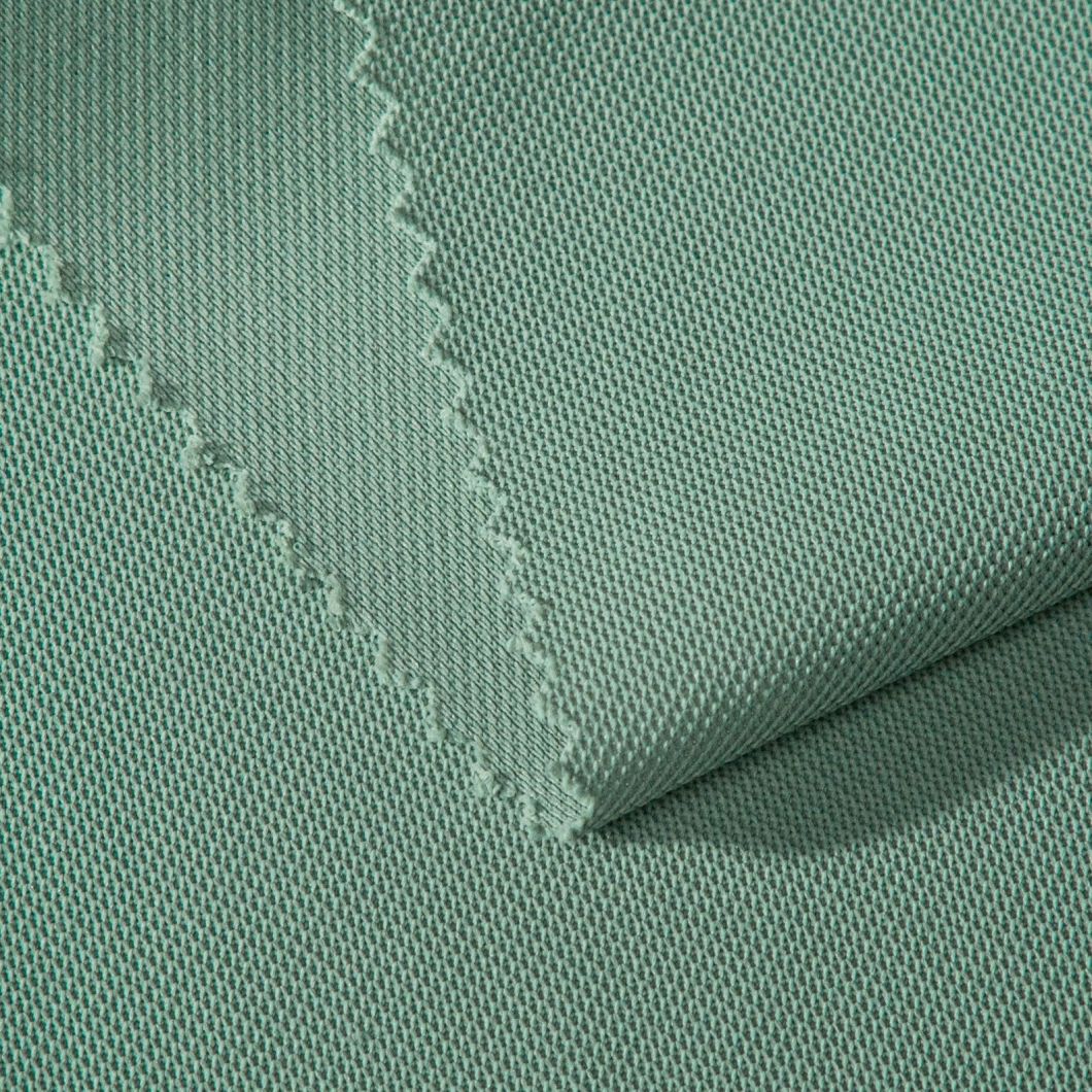 Manufacturer Bird Eye Mesh Fabric 110GSM Polyester Birds Eye Pique Knitted Sportswear Fabric-12