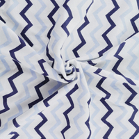 High Quality 100% Cotton Printed Stripe Knit Fabric for Baby Wear Shirt