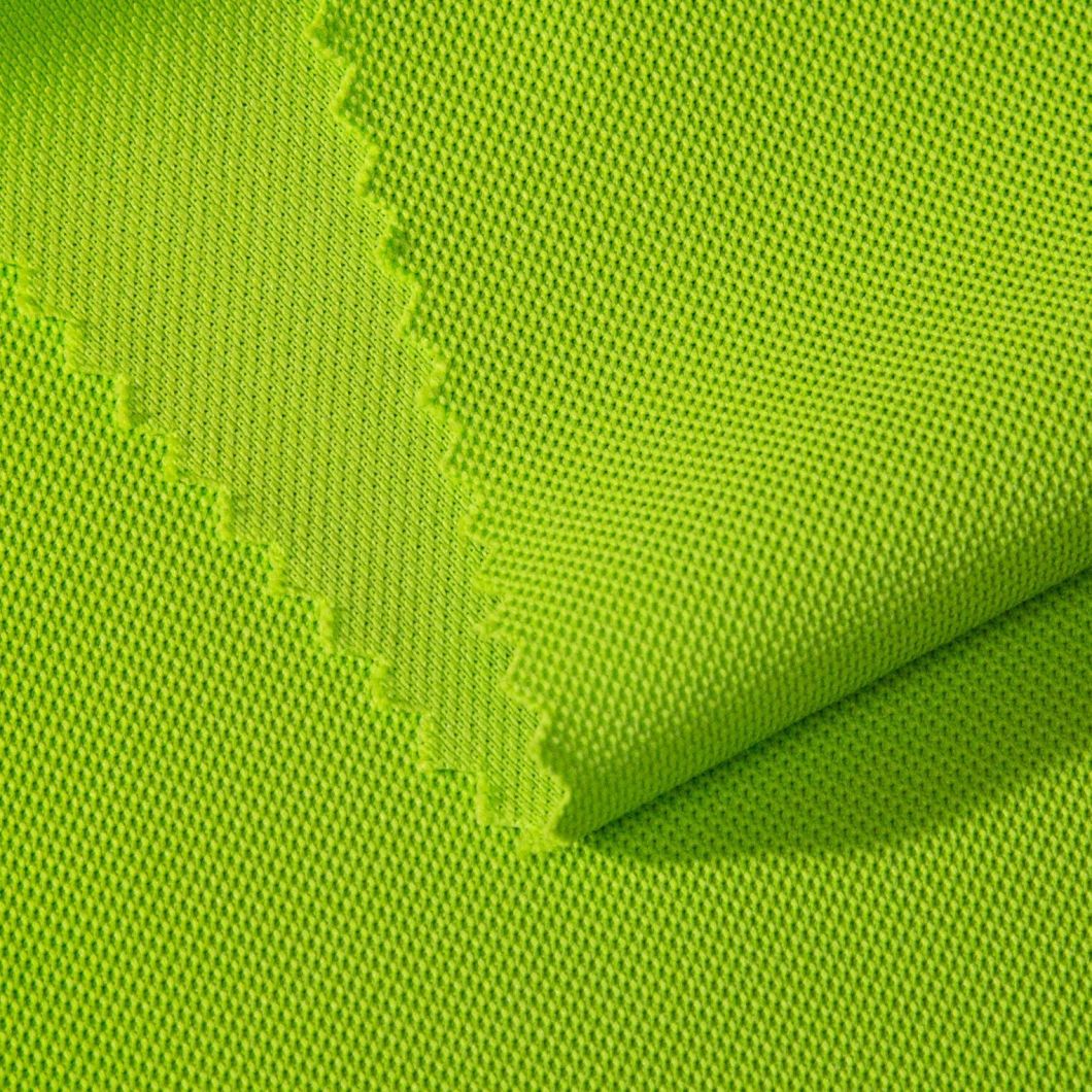 Manufacturer Bird Eye Mesh Fabric 110GSM Polyester Birds Eye Pique Knitted Sportswear Fabric-16