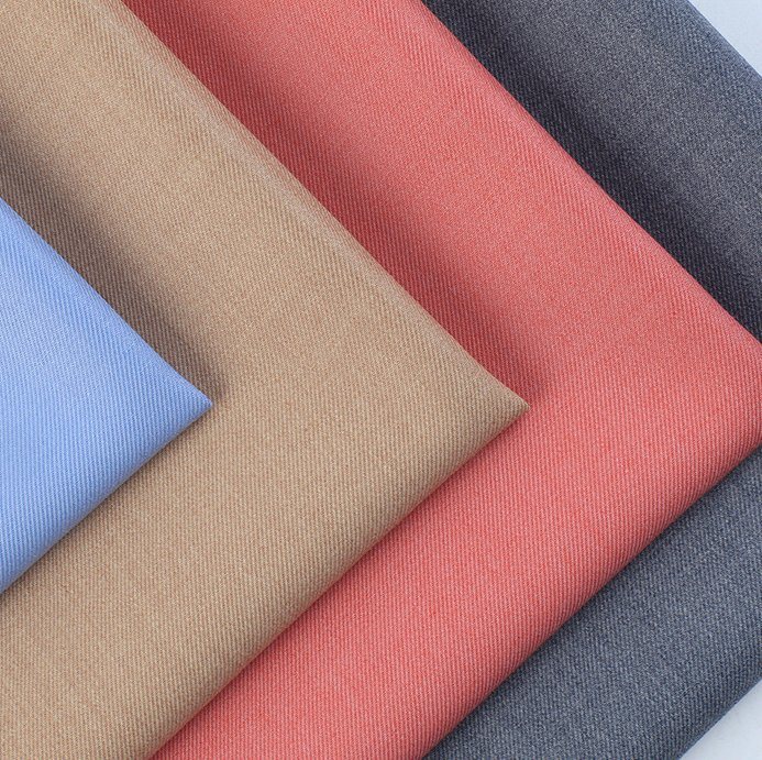 High Quality 20%Rayon 80%Nylon Fabric Plain Woven Fabric for Pants