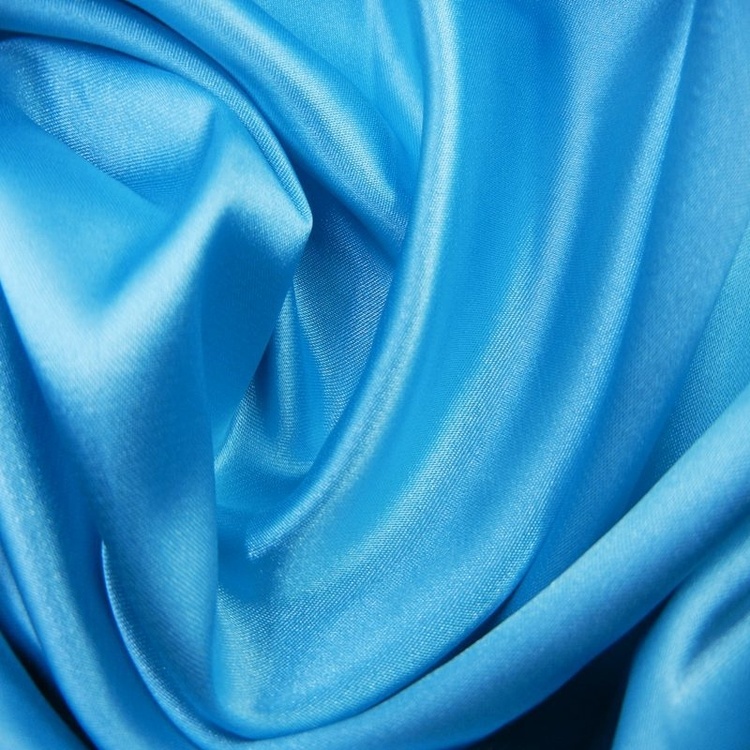 Good Price Wholesale 95.21% Polyester 4.79%Spandex Satin Fabric Shine Luxury Polyester Fabric for Dress Sleepwear