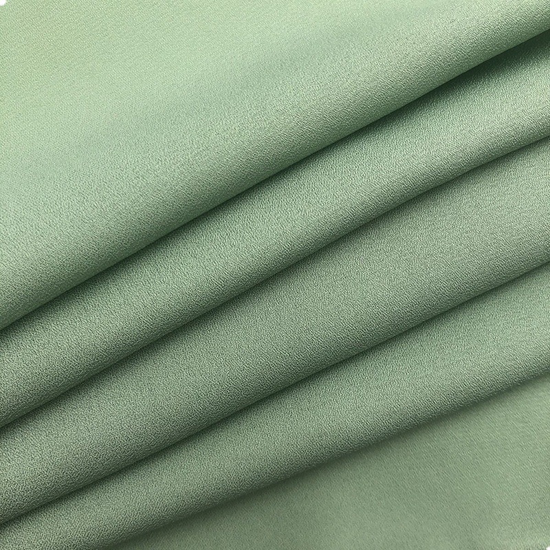 100%Polyetser for Women Dress Plain Dyed Fabric Polyester Woven Chiffon Fabric