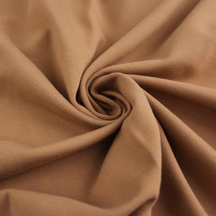 Roma Fabric 80%Cotton 20%Nylon Plain Dyed Knitted Roma Fabric for Garment