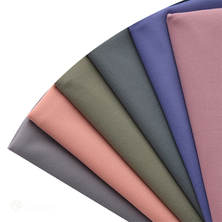 85% Polyester 15% Spandex Soft Smooth Knitted Textile Swimwear Fabric