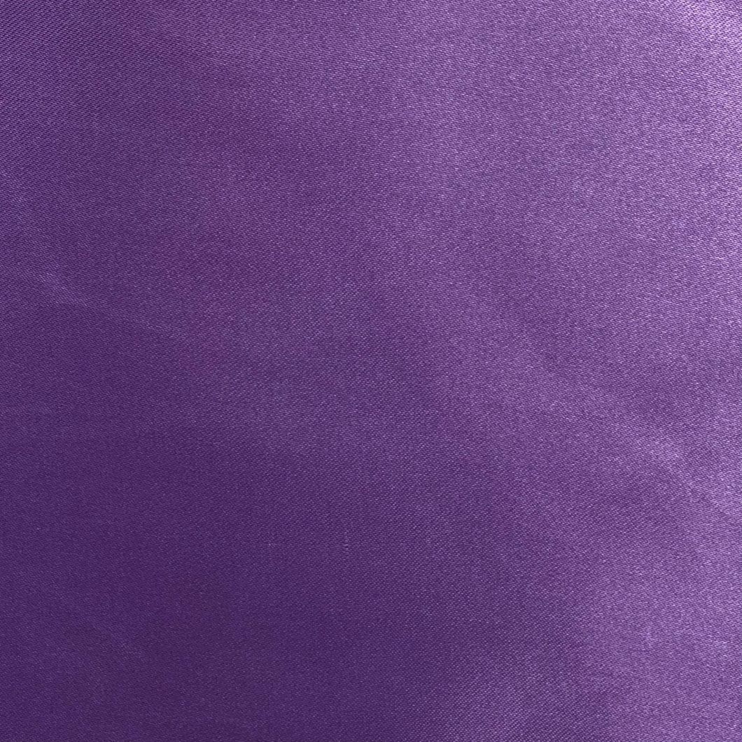 Plain Polyester Bridal Satin Silk Textile Duchess Satin Fabric Roll of Dress