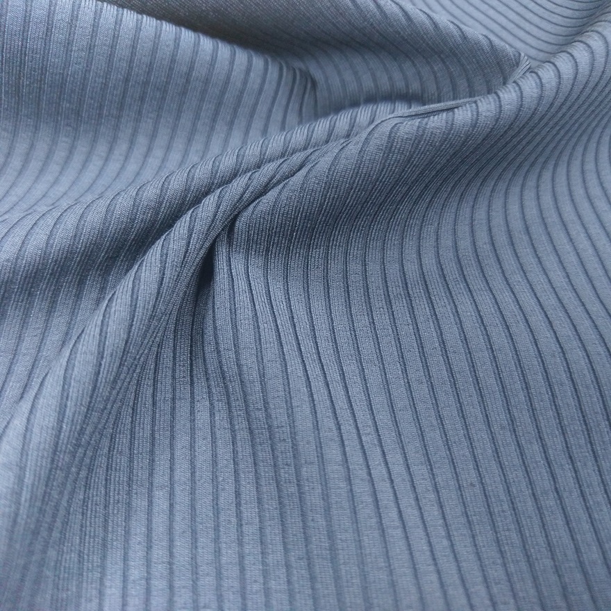 High Stretch Poly Swimwear Fabric Knitted 90% Polyester 10% Spandex Textile Fabric for Swimwear Yoga Garment