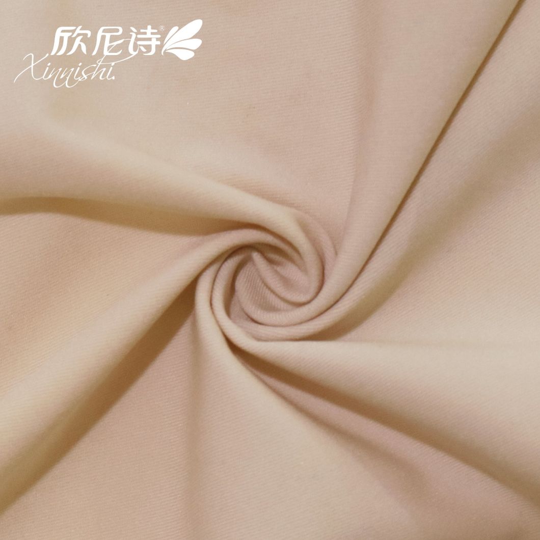 Knitting Double Faced 81.7% Nylon 18.3% Spandex Interlock Fabric for Sportswear Swimwear Yoga Garment