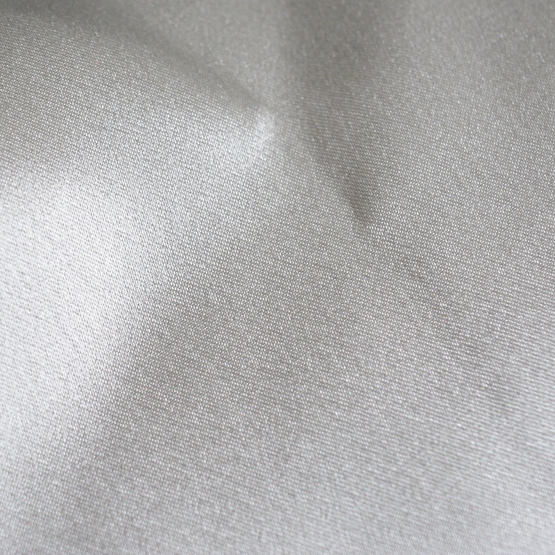 Stretch 95%Polyester 5%Spandex Satin Fabric Shiny Satin Fabric for Women′s Dress Polyester Fabric Nightwear Garment