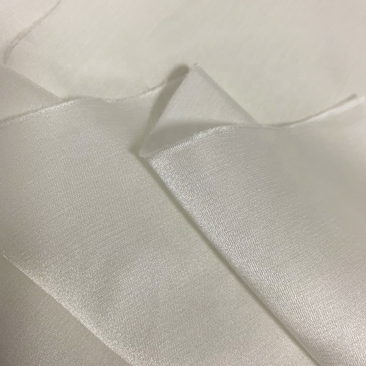 91.78% Polyester 8.22%Spandex High Elastic Shiny Stretch Satin Fabric for Sleep Wear Dress