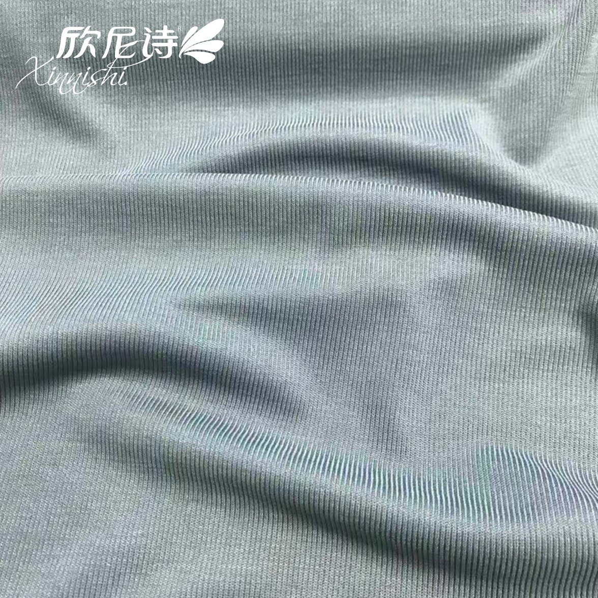 Knitting Double Faced Micro 81.7% Nylon 18.3% Spandex Interlock Fabric for Sportswear Swimwear Yoga Garment