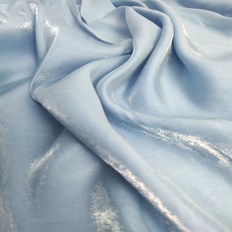 Multi Colors 70% Polyester 30% Cotton Wight 150cm Gilding Satin Fabric for Bridal SA0022-19