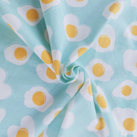 High Quality 100% Cotton Printed Knit Fabric for Baby Wear Shirt P1020-11