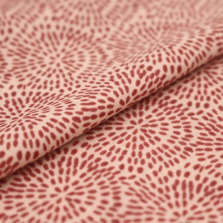 Fashionable 87.5%Polyester 12.5%Spandex Printed Knitted Rib Knit Jacquard Fabric for Women Dress