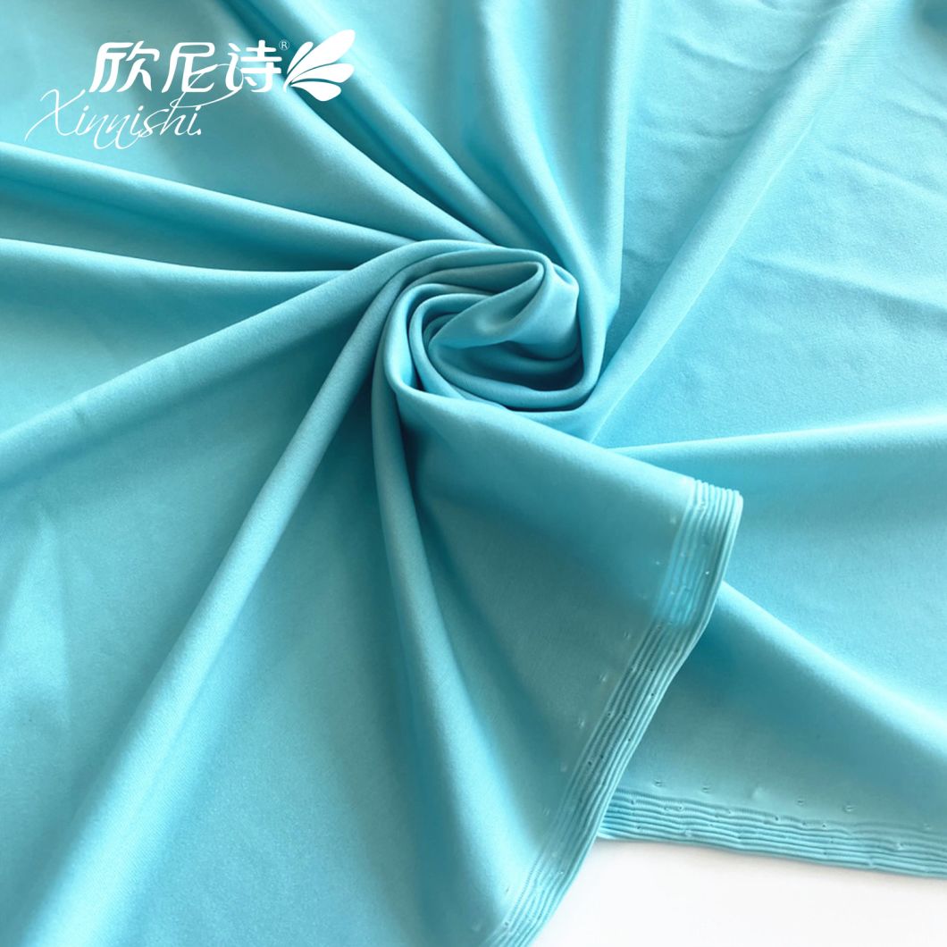 Swimsuit Fabric Spandex Swimwear Polyester Spandex Leggings Knitted Rib Fabric