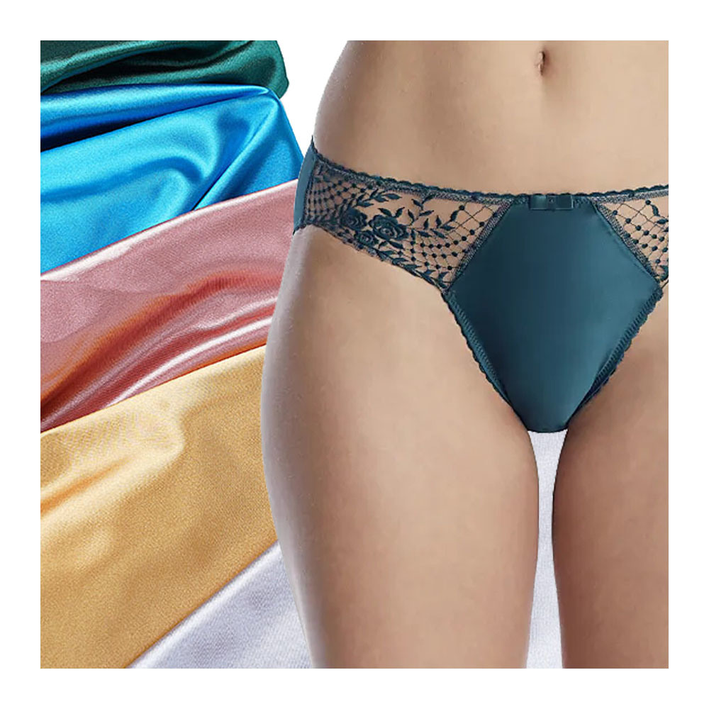 Bridal 90% Polyester 10% Spandex Satin Fabric Solid Stretch Shiny Satin Fabric for Wedding Dress