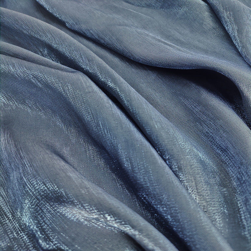 Multi Colors 70% Polyester 30% Cotton Wight 150cm Gilding Satin Fabric for Dress Garment