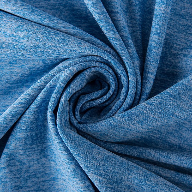 High Quality 94%Polyester 6%Spandex Single Jersey Knit Fabric for Sportswear