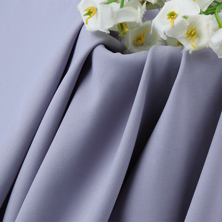 Solid Color Stretch Elastic Swimwear Knit Fabric 76%Nylon 24%Spandex Fabric