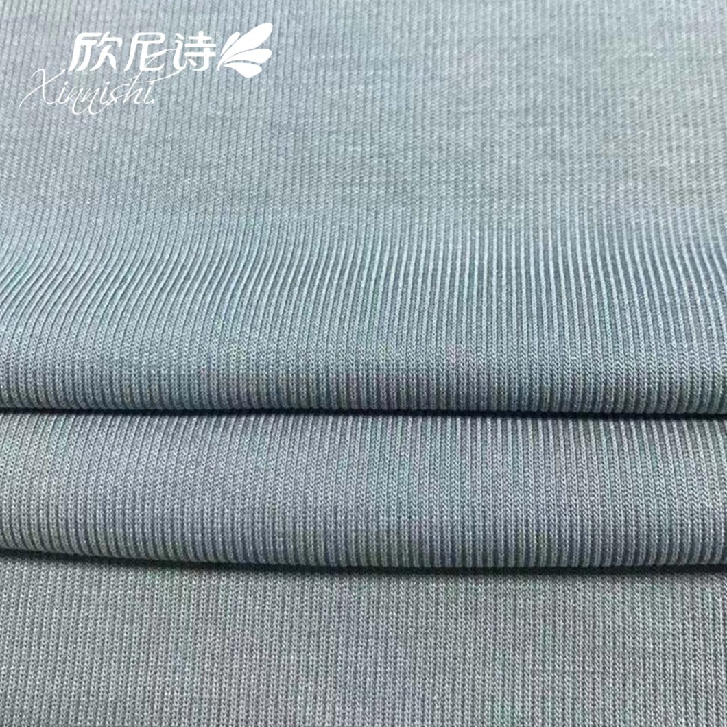 Knitting Double Faced Micro 81.7% Nylon 18.3% Spandex Interlock Fabric for Sportswear Swimwear Yoga Garment