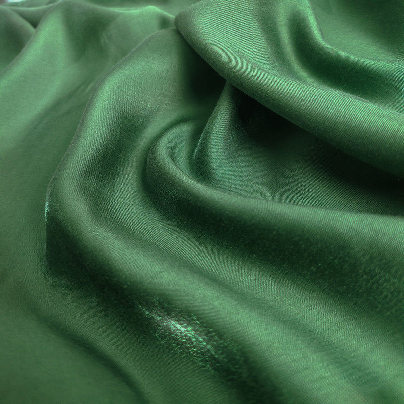 Multi Colors 70% Polyester 30% Cotton Wight 150cm Blue Gilding Satin Fabric for Bridal